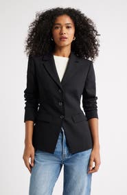 Open Edit The Icon Fitted Single Breasted Blazer