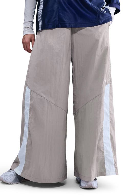Nike Sportswear Wide Leg Pants In Gray