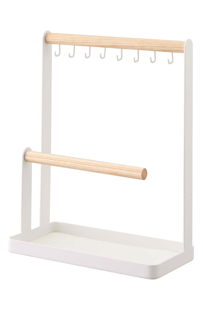 Yamazaki Jewelry/Accessory Display Stand, Main, color, White