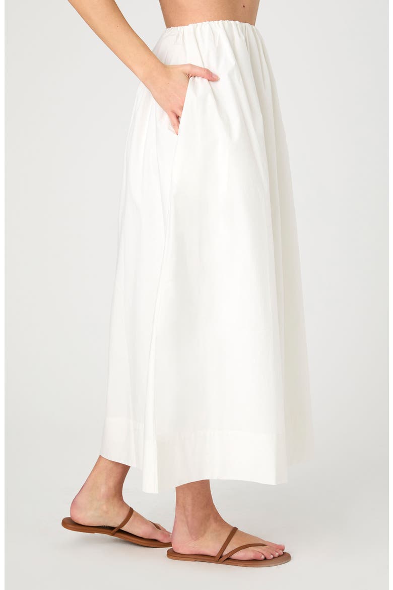 Nomi Cotton Maxi Skirt, Alternate, color, SUMMER WHITE