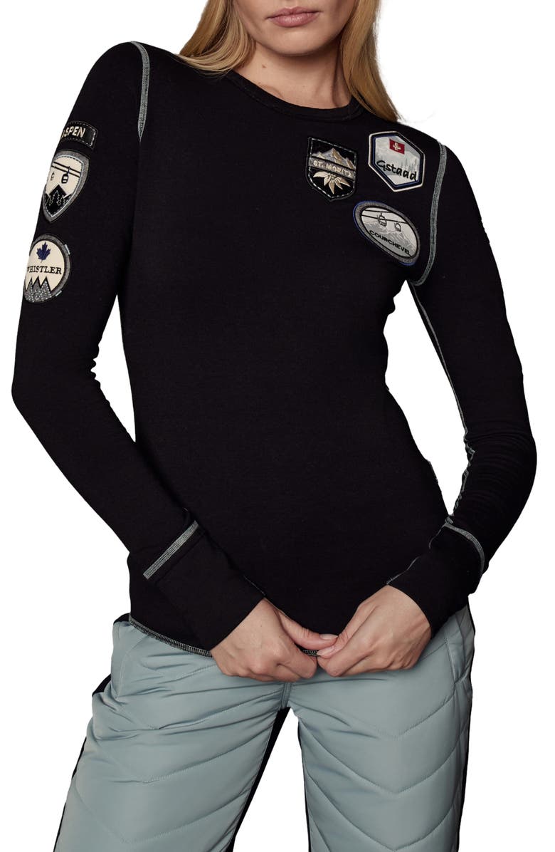 Alp N Rock Jet Setter Long Sleeve T-Shirt, Main, color, Black/ Silver Blue