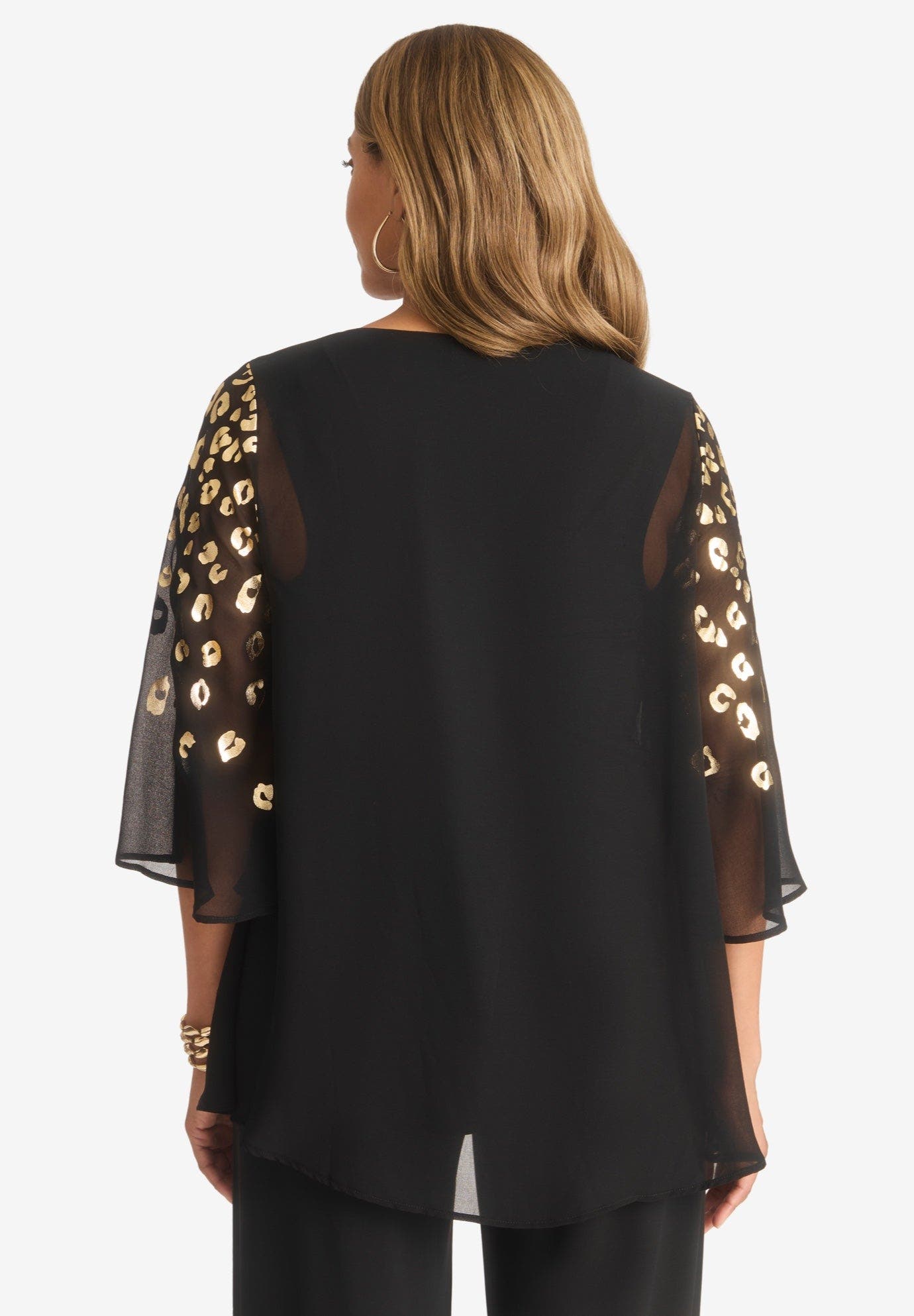 Georgette Flutter Top - image 4