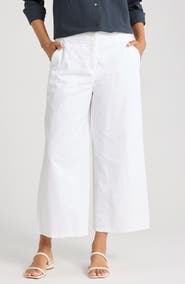 Eileen Fisher Crop Wide Leg Pants