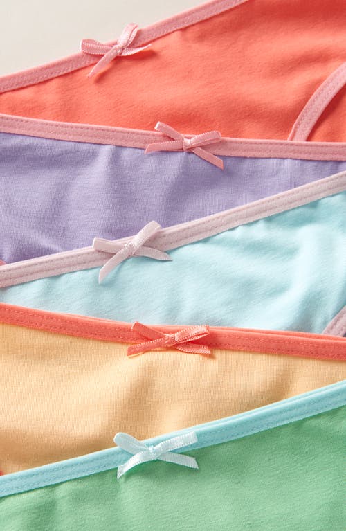 Nordstrom Kids' Assorted 5-pack Hipster Briefs In Multi