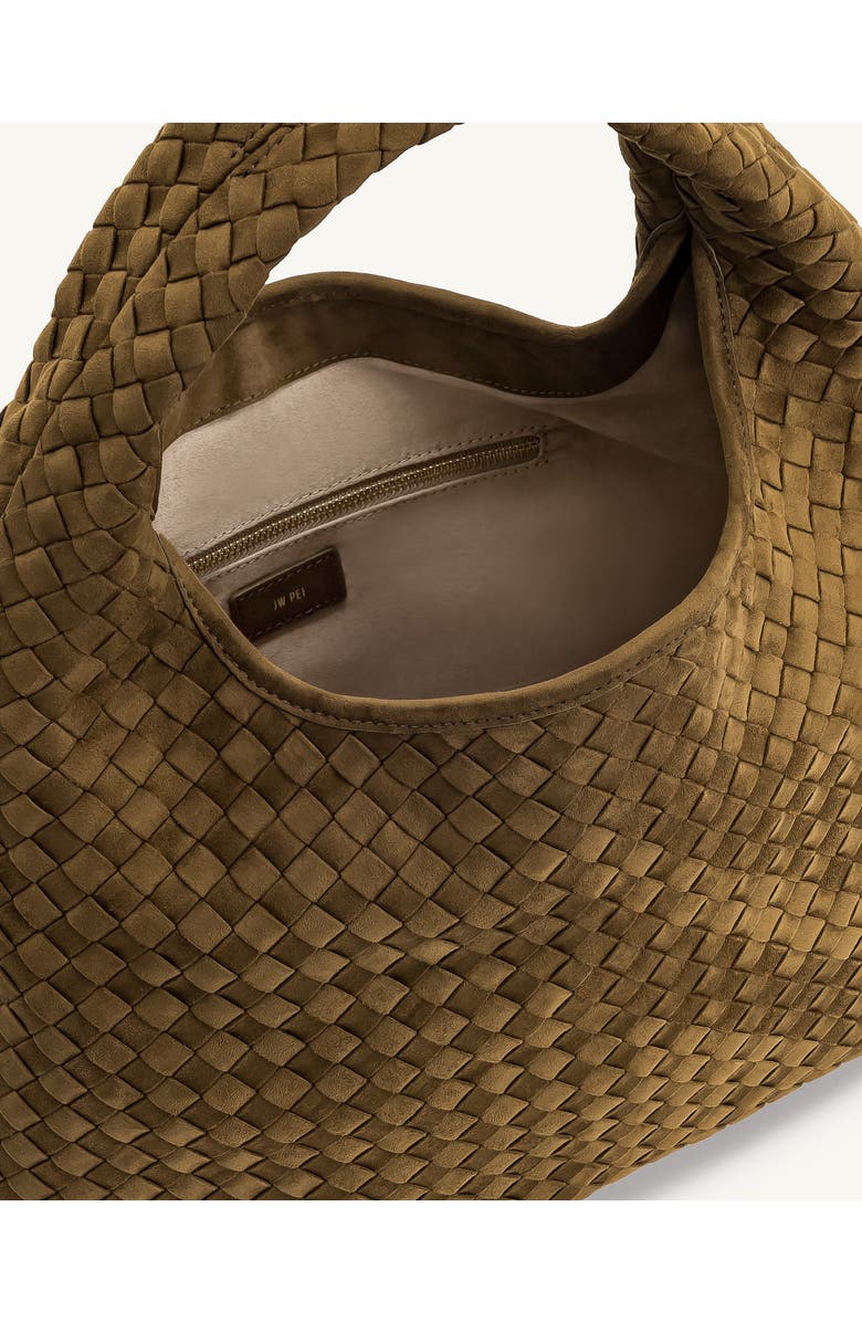 JW PEI Laura Woven Faux Suede Shoulder Bag, Alternate, color,