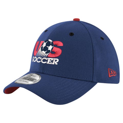 Men's New Era  Navy USMNT 1986 Retro 39THIRTY Flex Hat