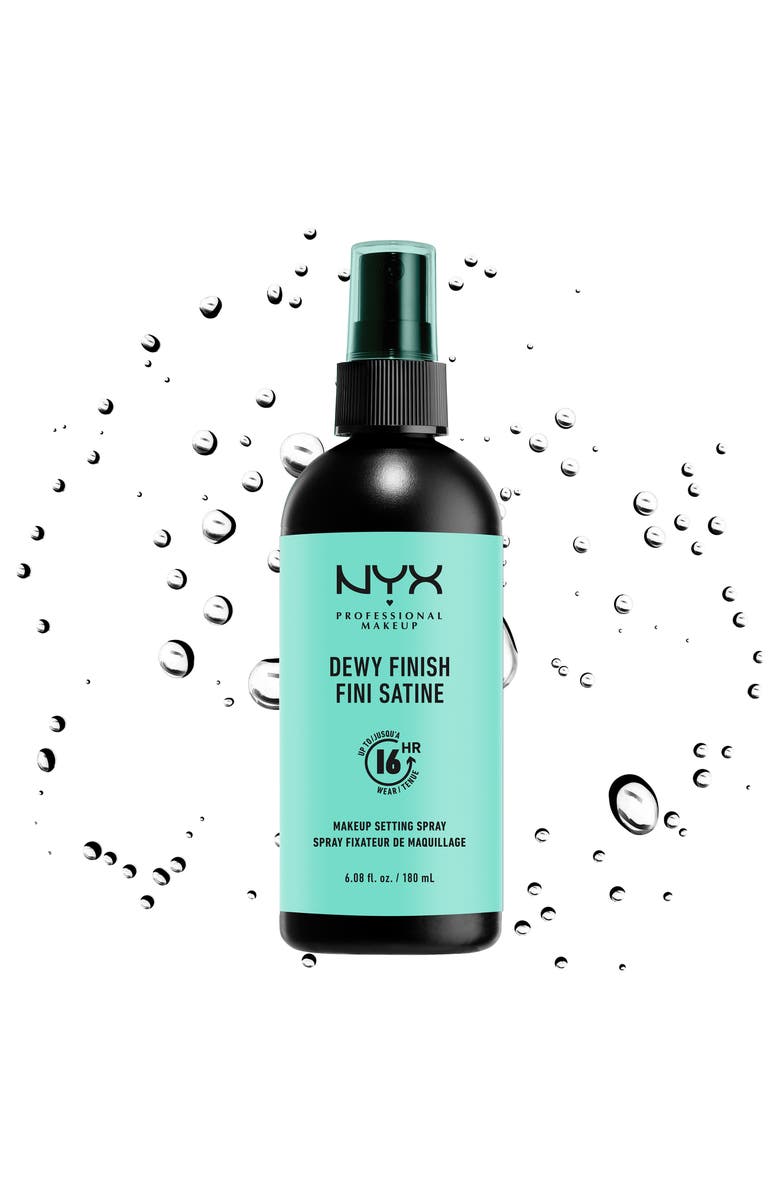 NYX PROFESSIONAL MAKEUP Dewy Finish Long Lasting Makeup Spray, Alternate, color,