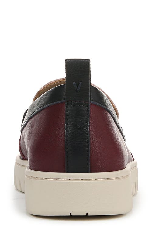 Vionic Uptown Hybrid Penny Loafer In Cherry Jubilee Multi