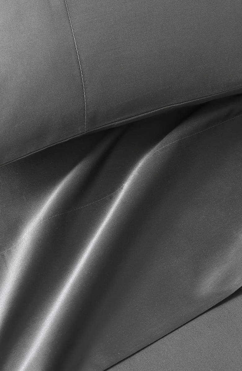 Pure Parima 500 Thread Count Egyptian Cotton Sateen Ultra Sateen 4-Piece Sheet Set, Alternate, color,