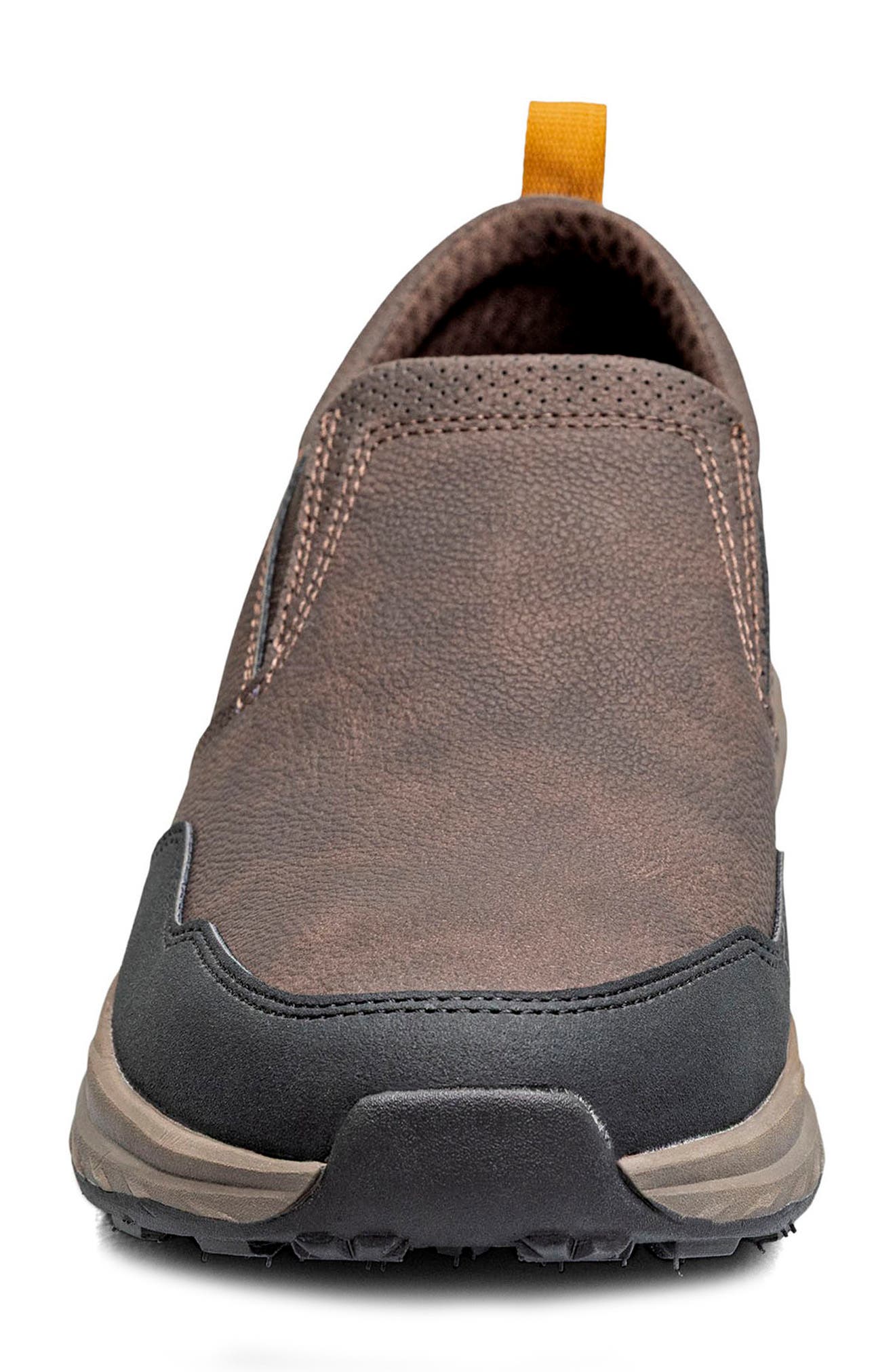 Jester Faux Leather Moc Toe Slip On, Alternate, color, BROWN