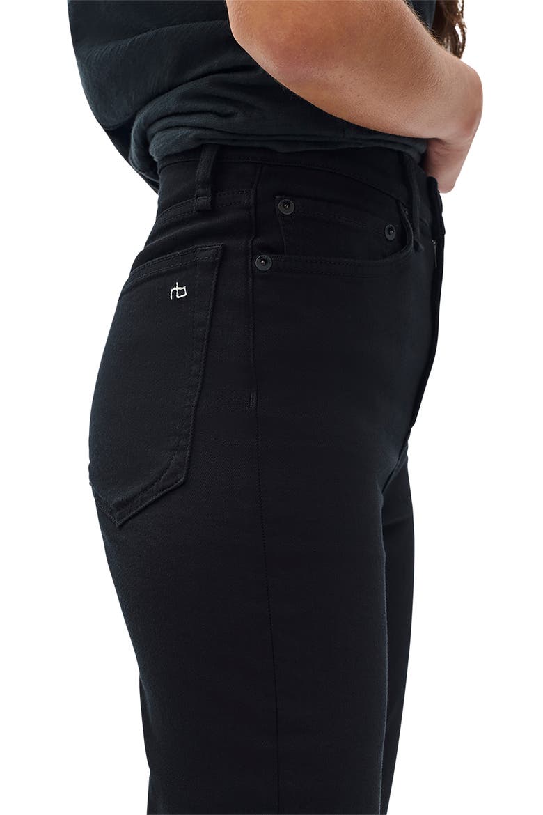Flexi Peyton Mid Rise Full Length Bootcut Jeans, Alternate, color, BLACK