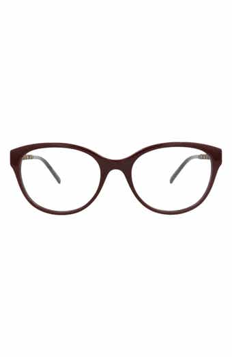55mm Clear Cat Eye Optical Glasses