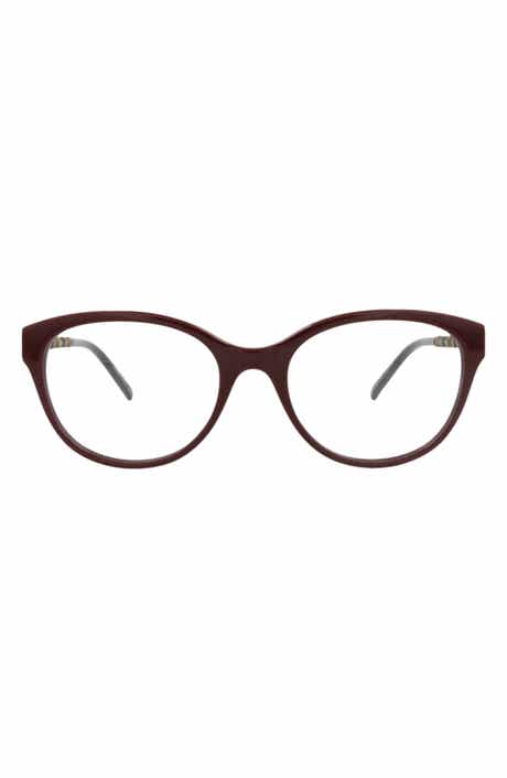 55mm Clear Cat Eye Optical Glasses