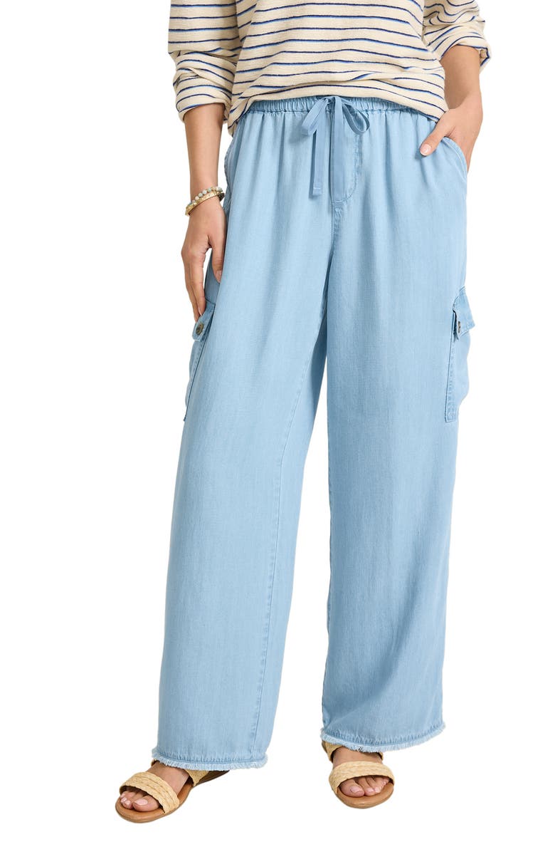 Tommy Bahama O Lei Chambray Cargo Pants, Main, color, 