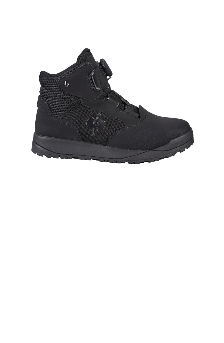 Strauss Murcia 6" Steel Toe Work Boot, Main, color, Black