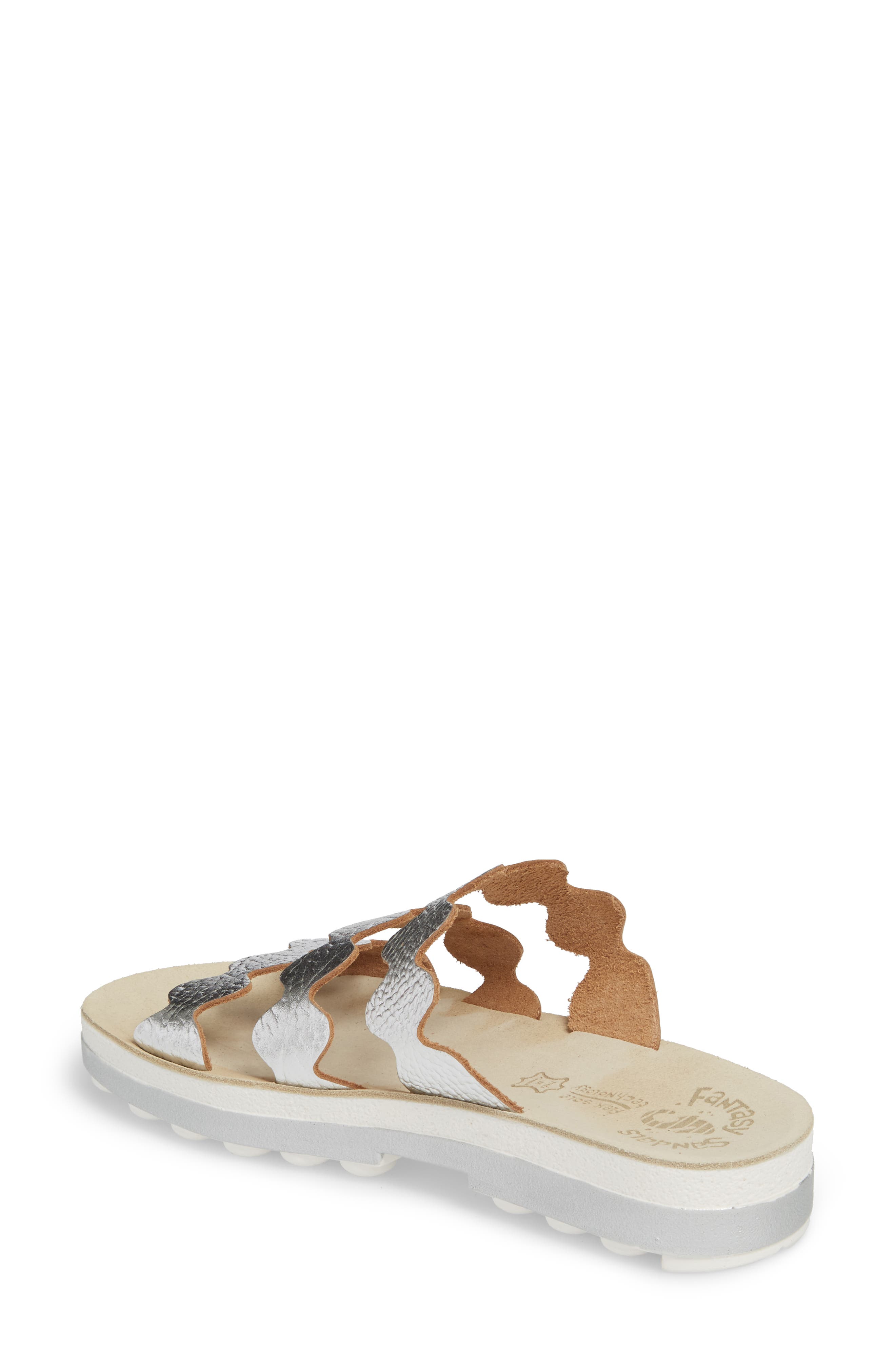 Fantasy Sandals Waves Slide Sandal, Alternate, color, 