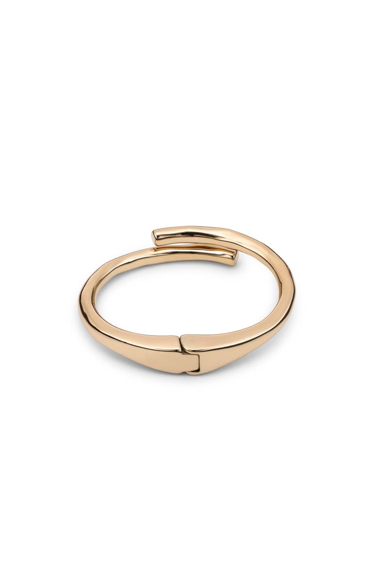 UNODE50 Nova Tube Bangle, Alternate, color, Gold