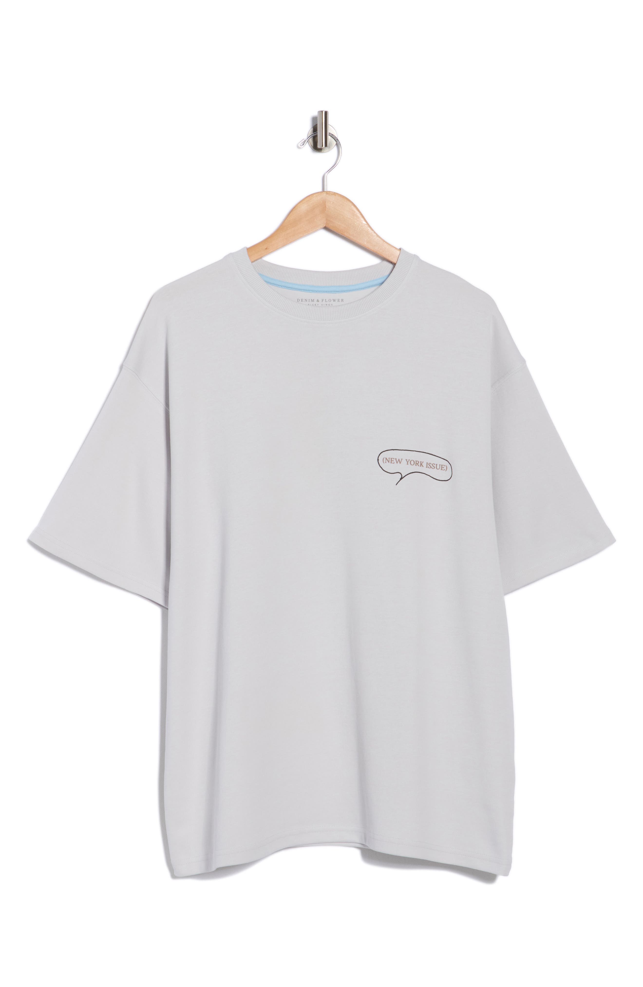 DENIM AND FLOWER Relaxed Fit New York Graphic Tee