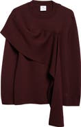 Courrèges Merino Wool Wrap Sweater