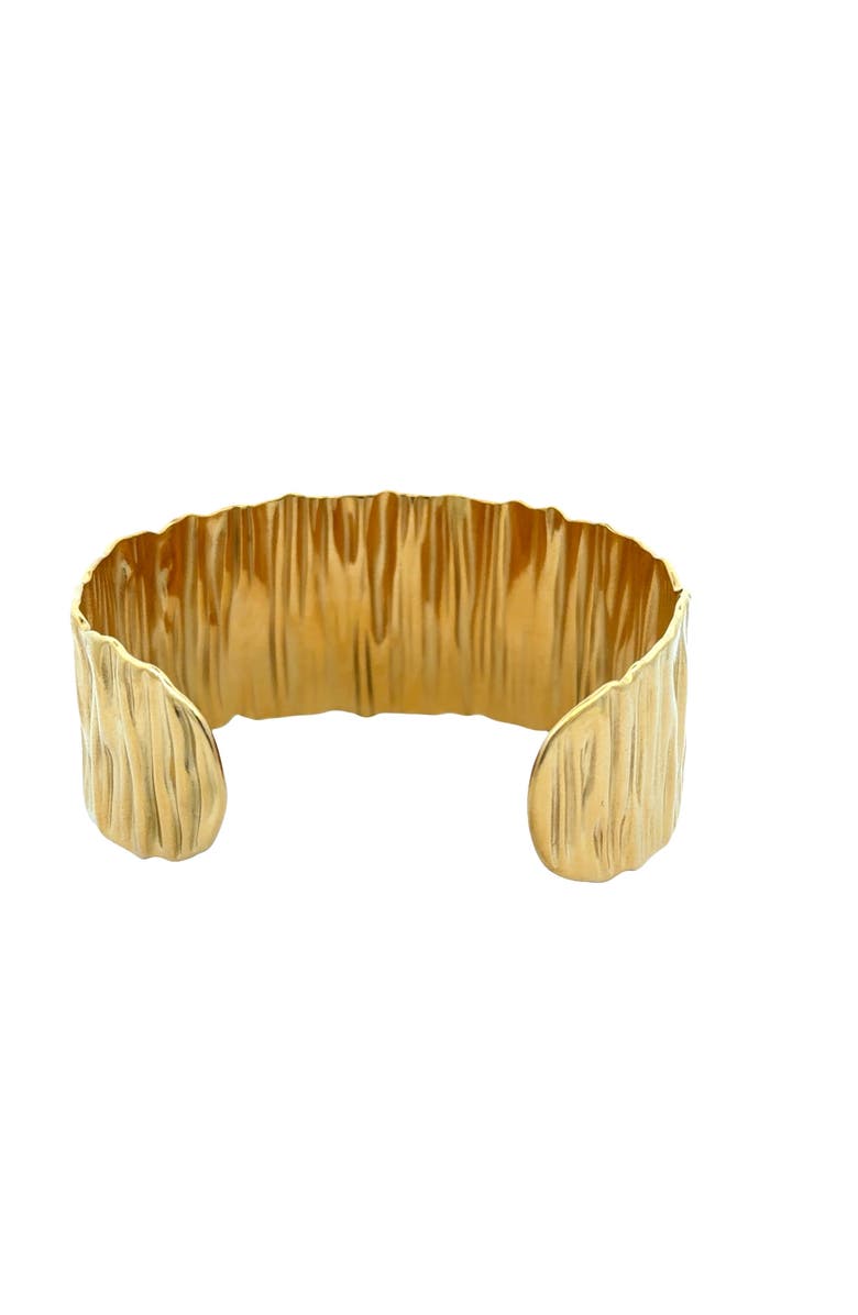 Gemini Jewelry Classic Gold Plated Bangle, Alternate, color, Yellow