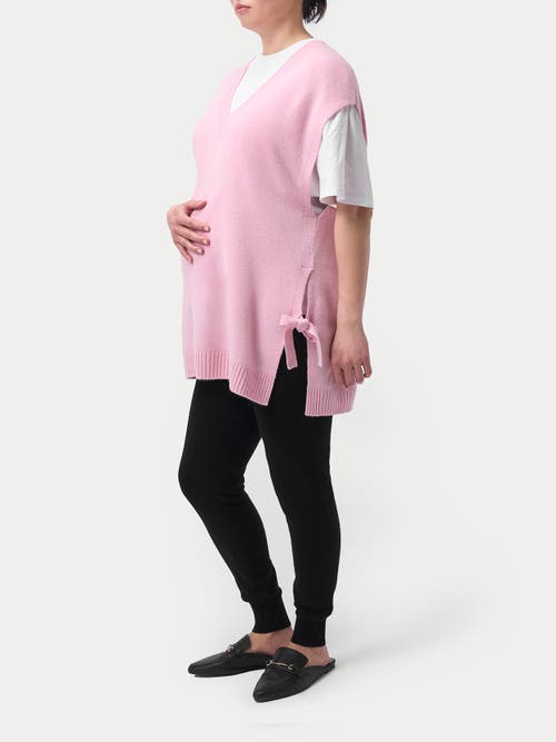 Shop Gobi Mongolian Cashmere V-neck Cashmere Maternity Top