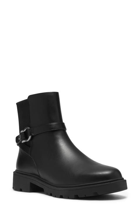 Code L Bay Leather Bootie