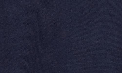 14th & Union 14th And Union Cotton Cashmere Quarter Zip Trim Fit Sweater In Blue