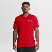Nike Men's Nike Red New England Patriots Sideline Legend Small Logo Dri-FIT T-Shirt