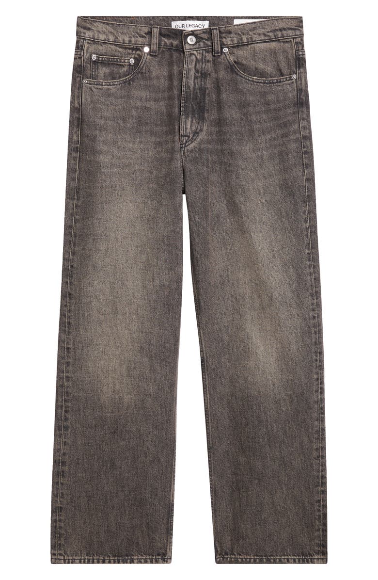 OUR LEGACY Third Cut Straight Leg Jeans, Main, color, Nocturne Dust Wash