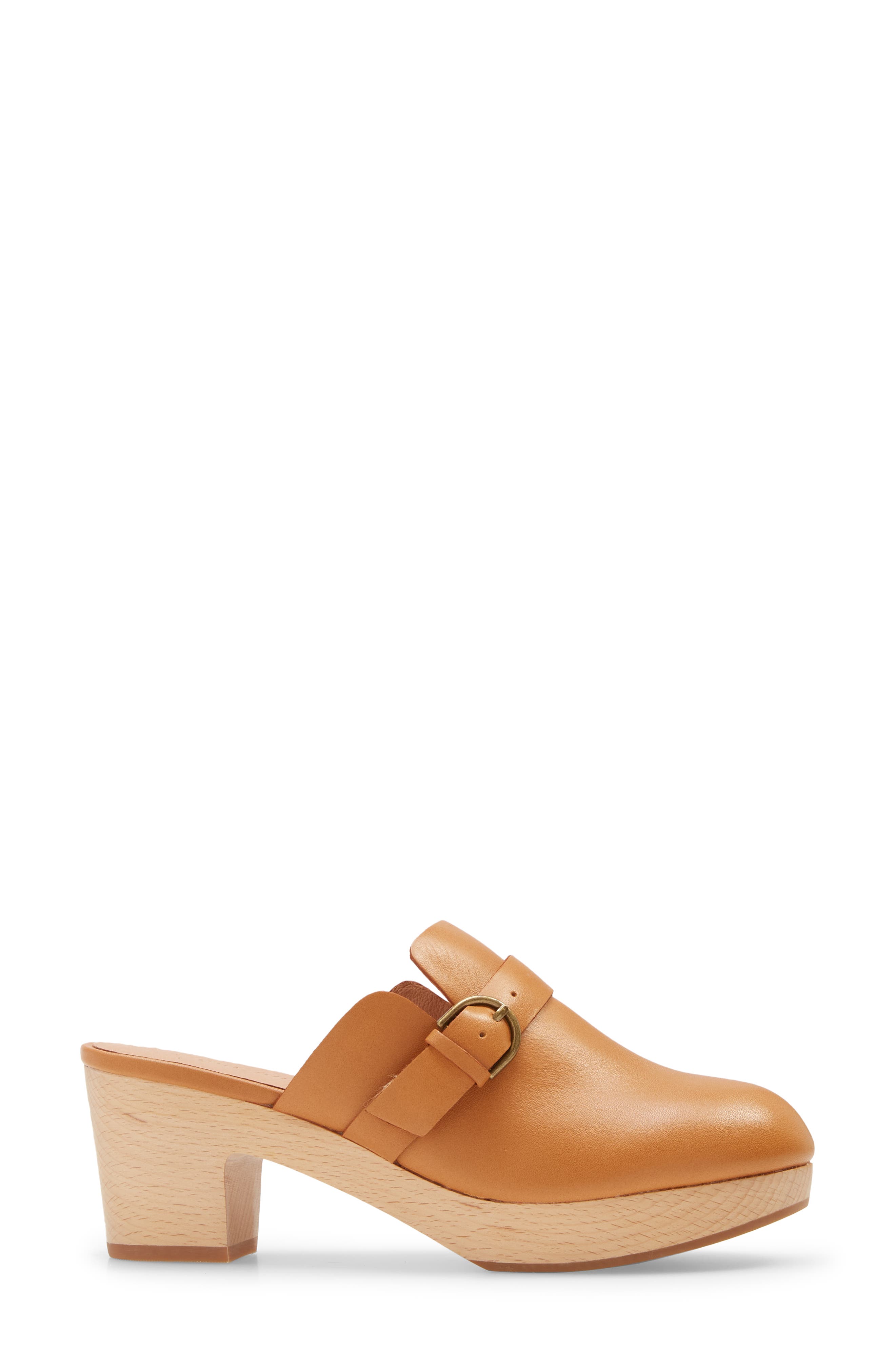 Madewell Monique Buckle Clog, Alternate, color, 