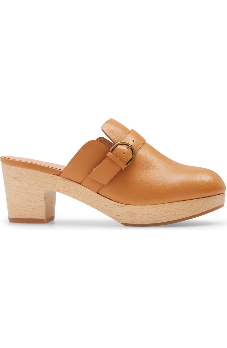 Madewell Monique Buckle Clog, Alternate, color,
