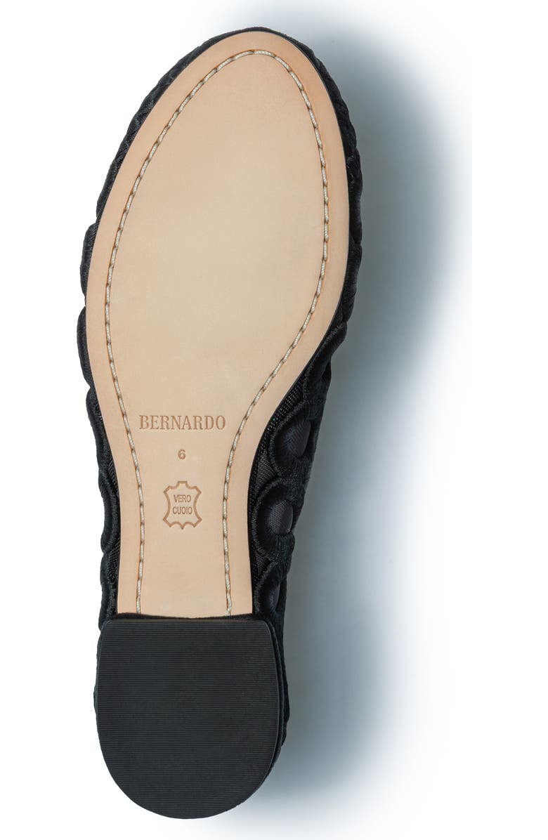 Bernardo 1946 Footwear Costa Ballet Flat, Alternate, color, Black