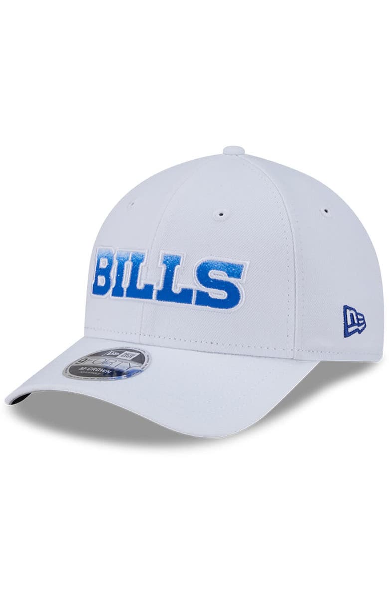 New Era Men's New Era Gray Buffalo Bills 2025 Rivalries Collection Team 9FORTY M-Crown Adjustable Hat, Main, color,
