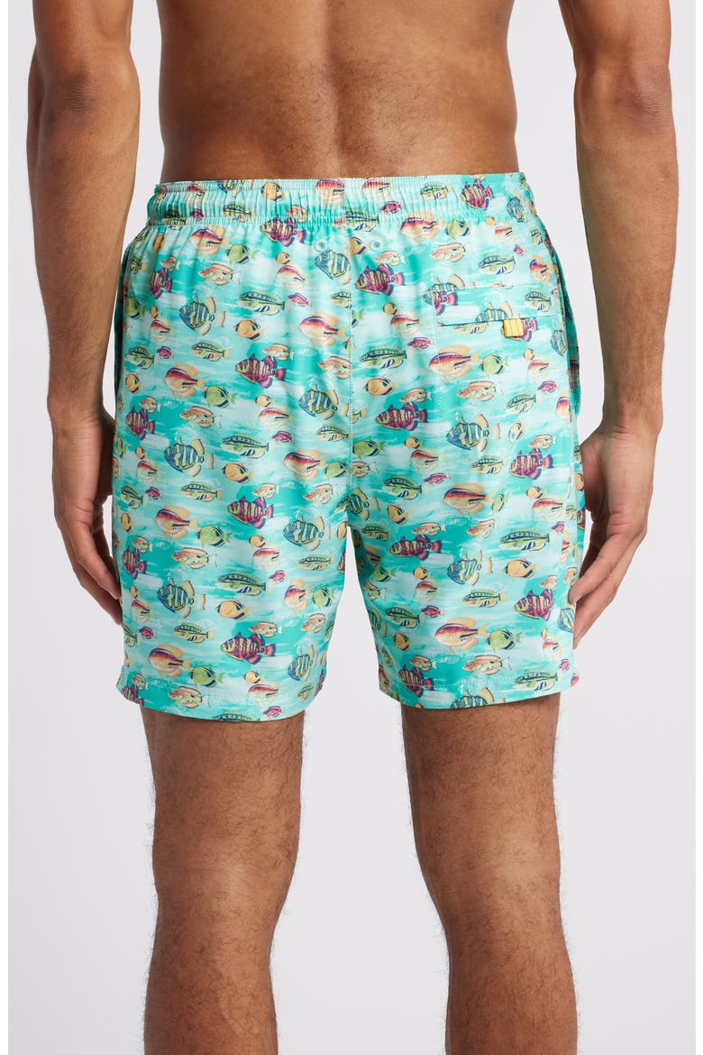 Naples Fintastic Swim Trunks, Alternate, color, KOHALA TEAL