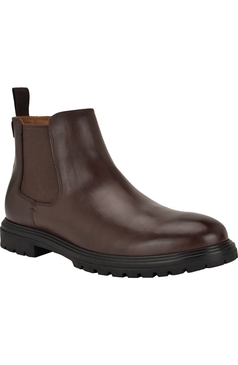 Tommy Hilfiger Gainsly Chelsea Boot, Main, color, Medium Brown