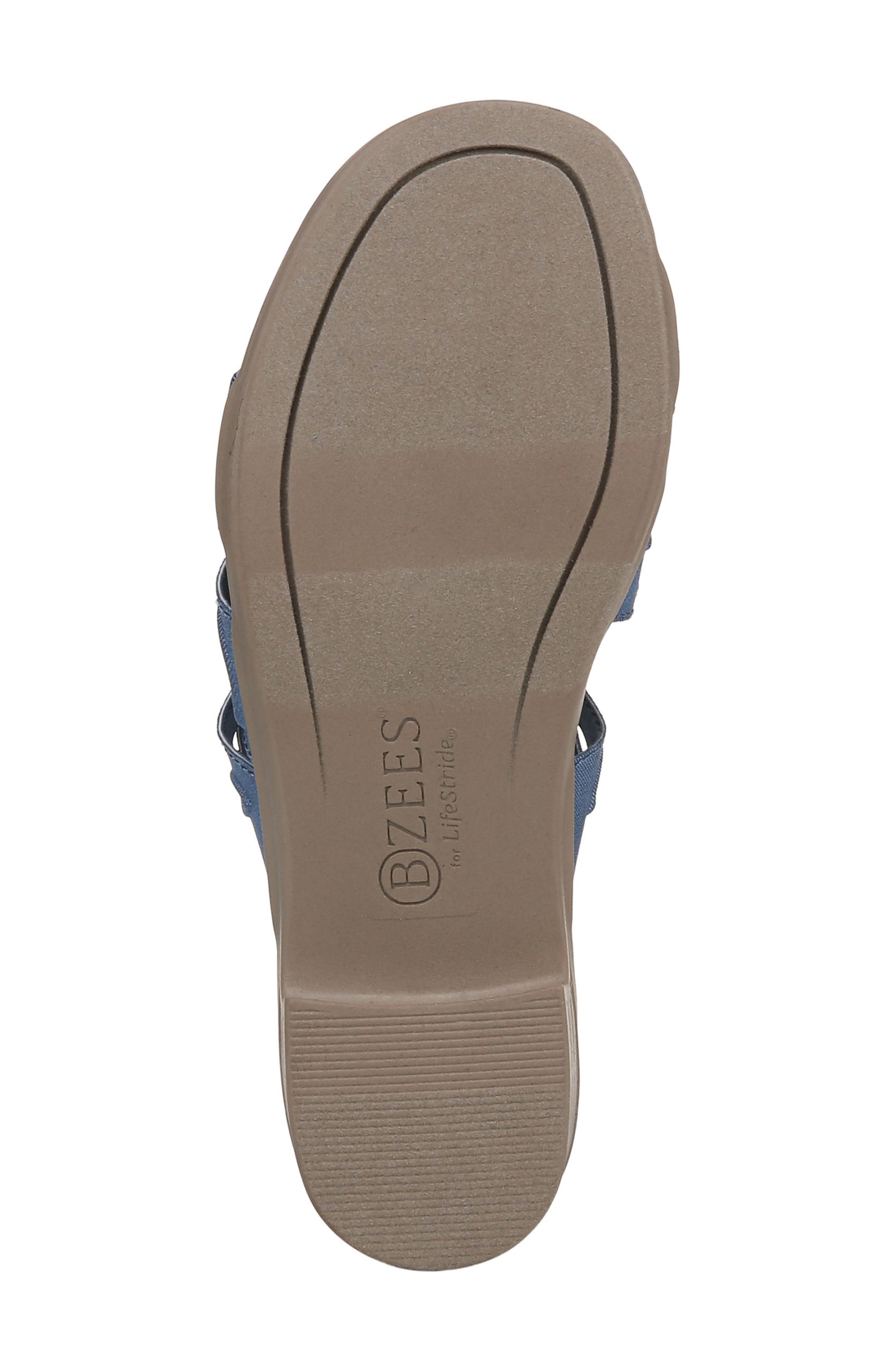 Poppy Slide Sandal, Alternate, color, BLUE