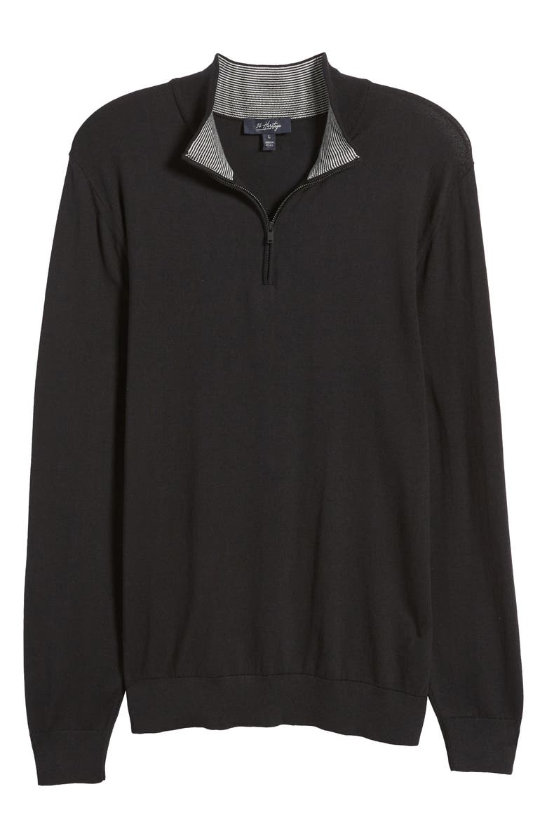 34 Heritage Quarter Zip Sweater, Alternate, color,