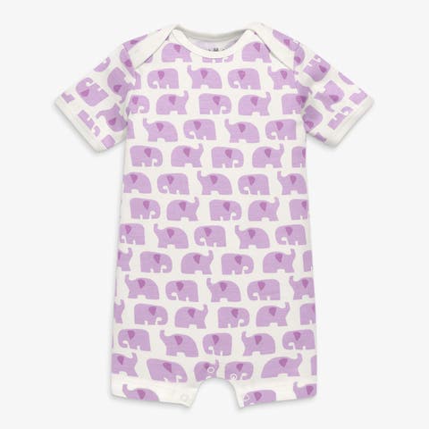 Organic Animal Friends Babysuit Shortie