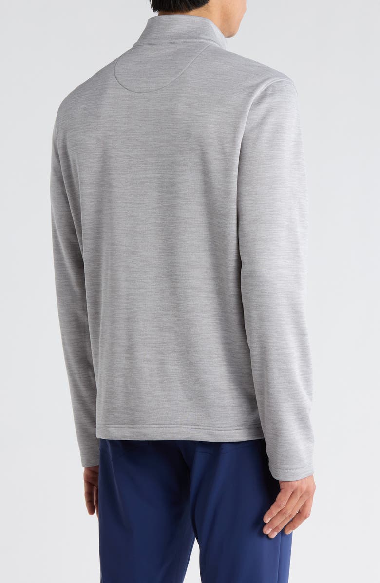 Callaway Fleece Quarter Zip Golf Base Layer, Alternate, color, Concrete Heather