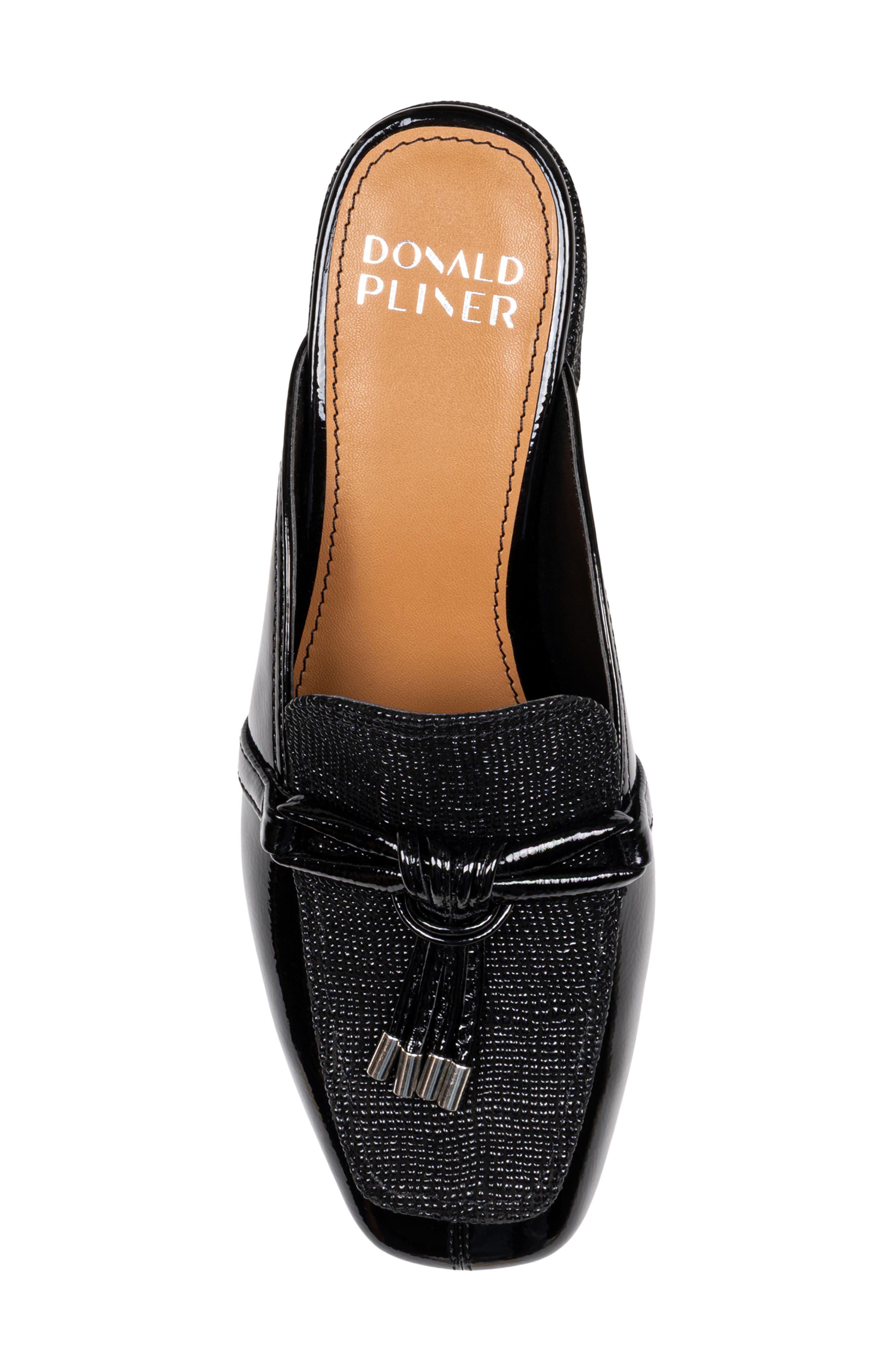 Kierra Heeled Mule, Alternate, color, BLACK