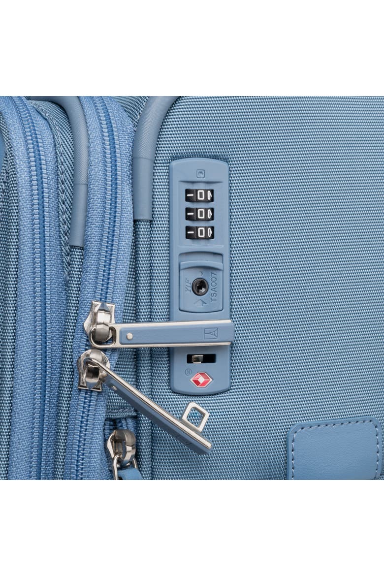 Versapack + Softside 21" Carry On & 29" Large Checked Spinner Luggage Set, Alternate, color, Elemental Blue
