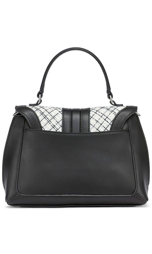 Karl Lagerfeld Paris Mercerie Crossbody In Black/white
