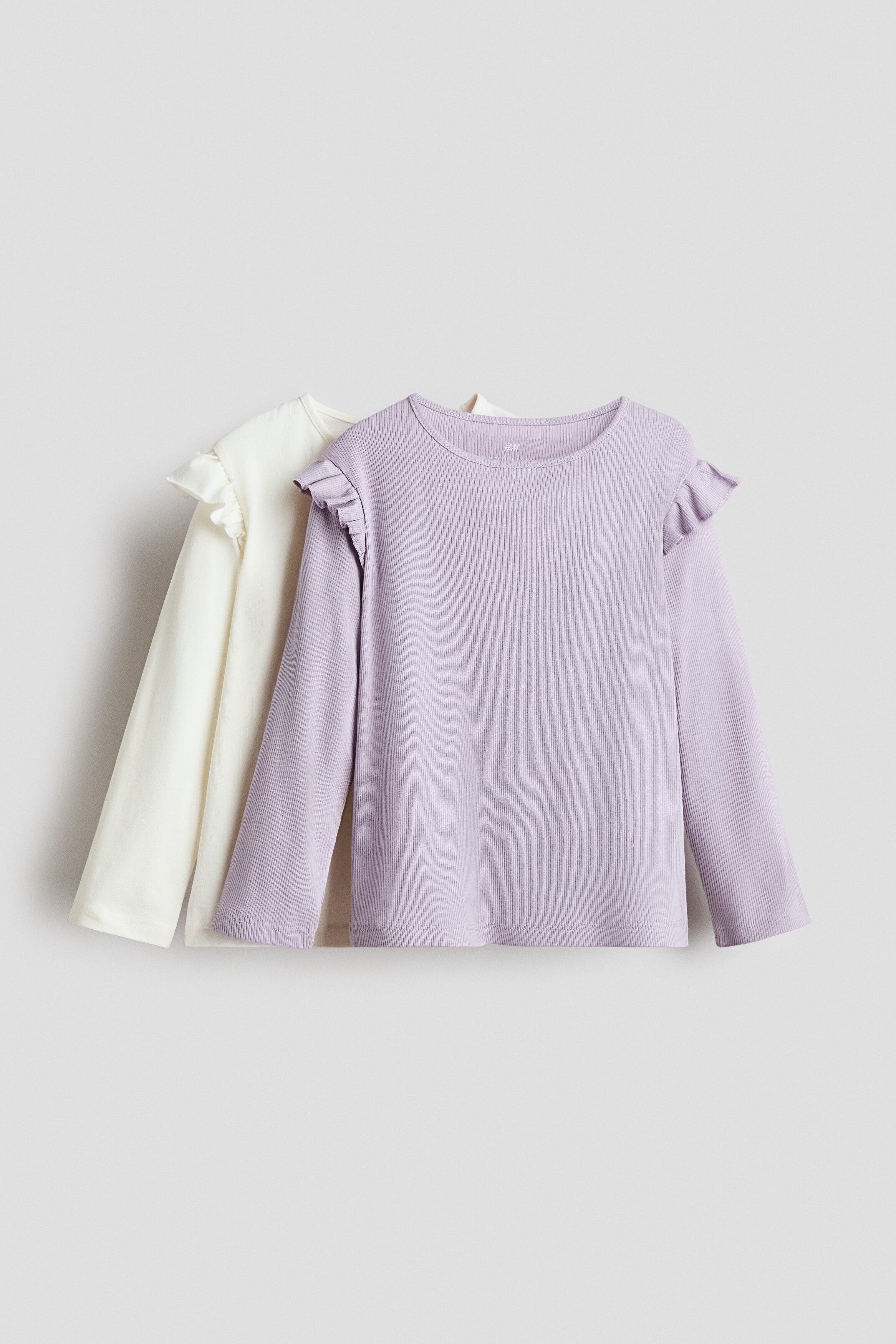 Dusty purple/white