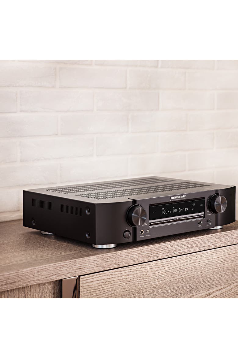 NR-1510 Slim 5.2-Channel 4K Ultra HD AV Receiver with HEOS Built-In, Alternate, color, Black