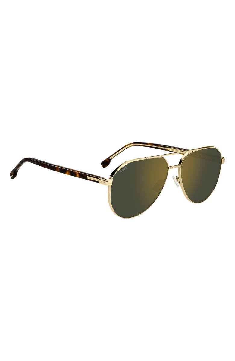 BOSS 60mm Pilot Sunglasses, Alternate, color,