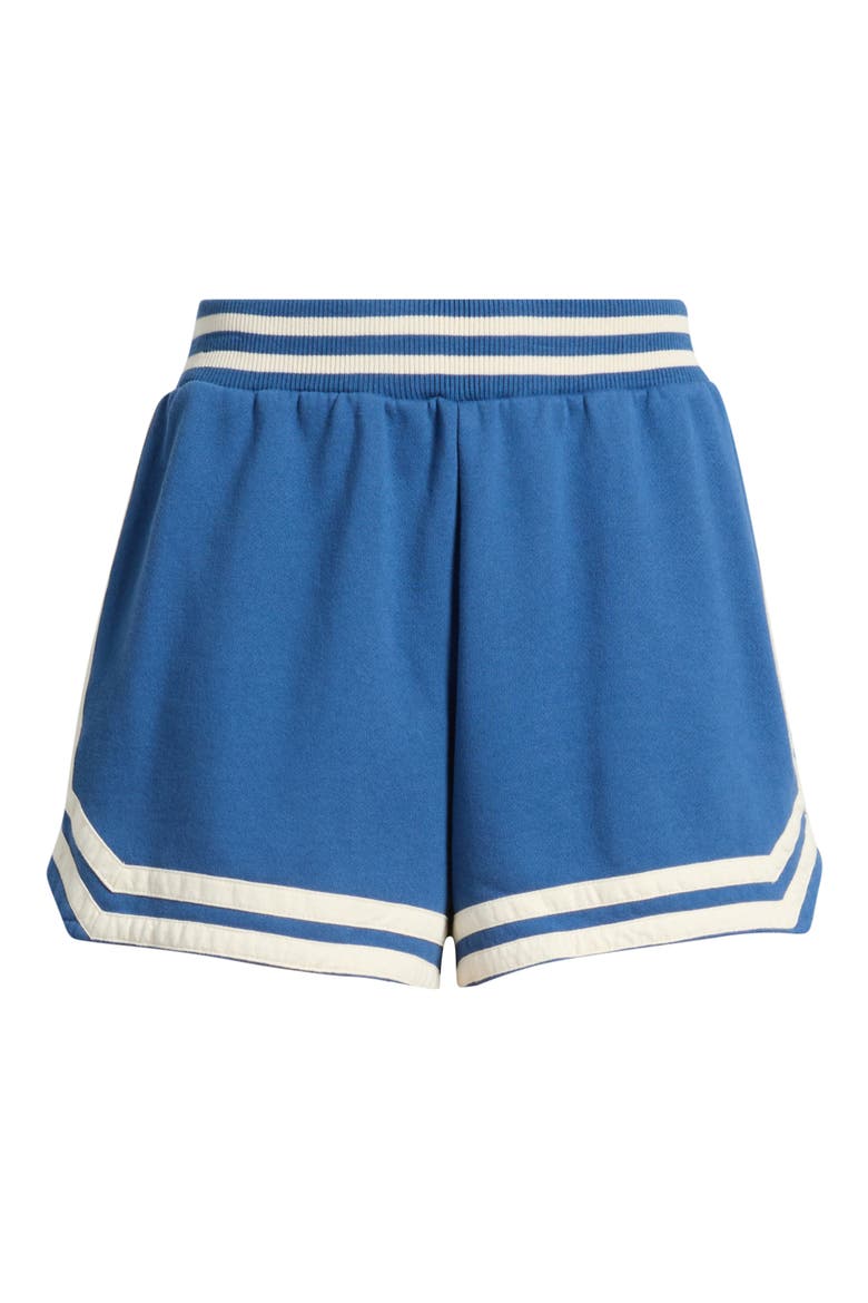Heritage Fleece Shorts, Main, color, TRUE NAVY