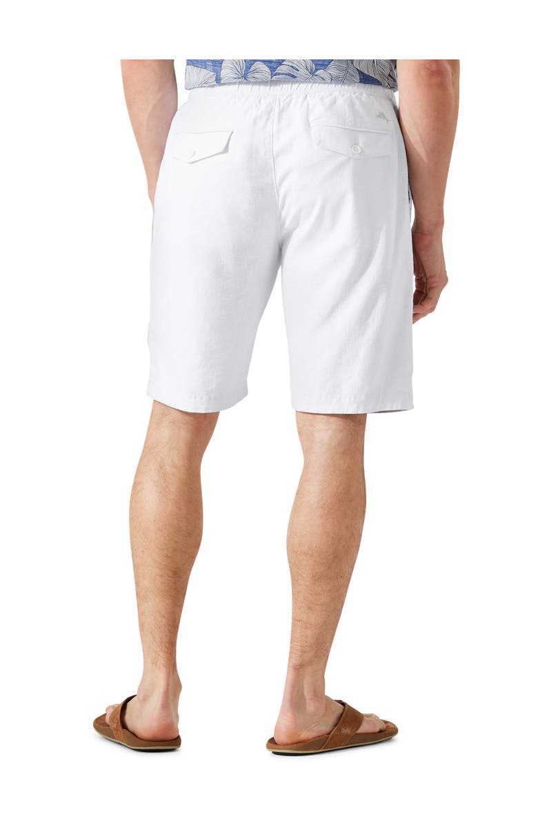 Tommy Bahama Big & Tall Linen In Paradise Shorts, Alternate, color, White