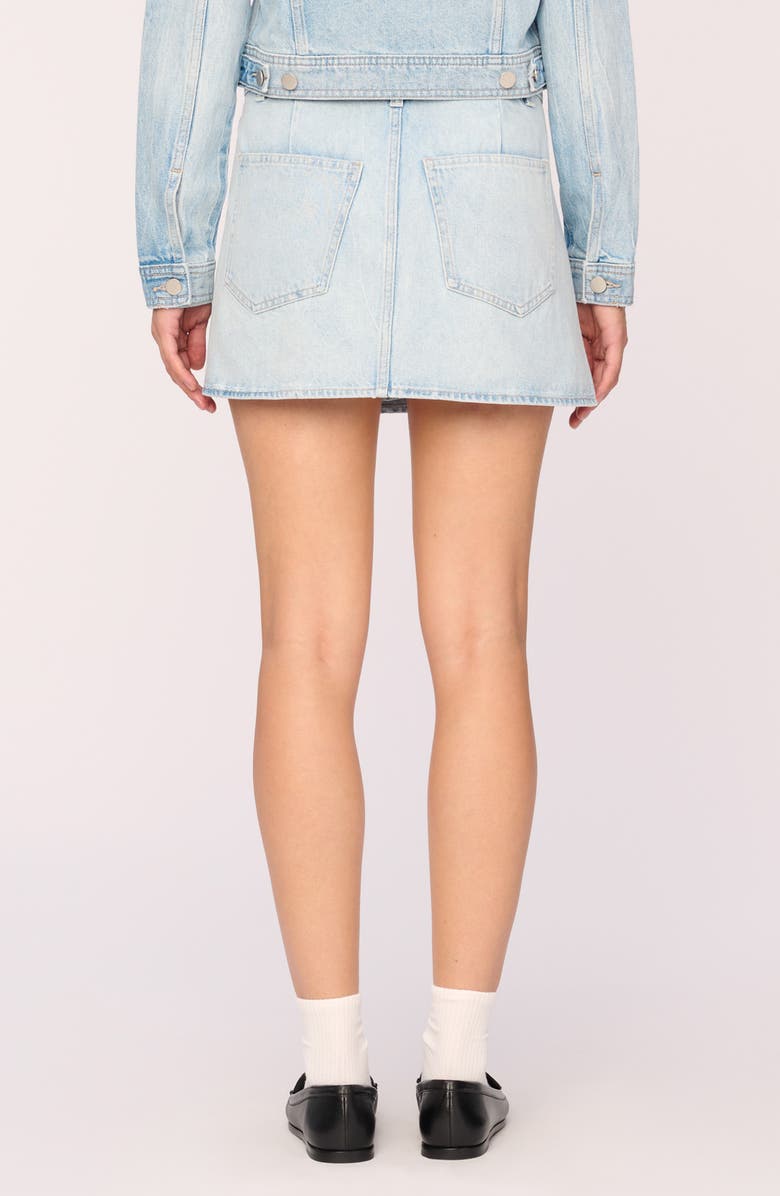 DL1961 Andi Denim Wrap Miniskirt, Alternate, color, 