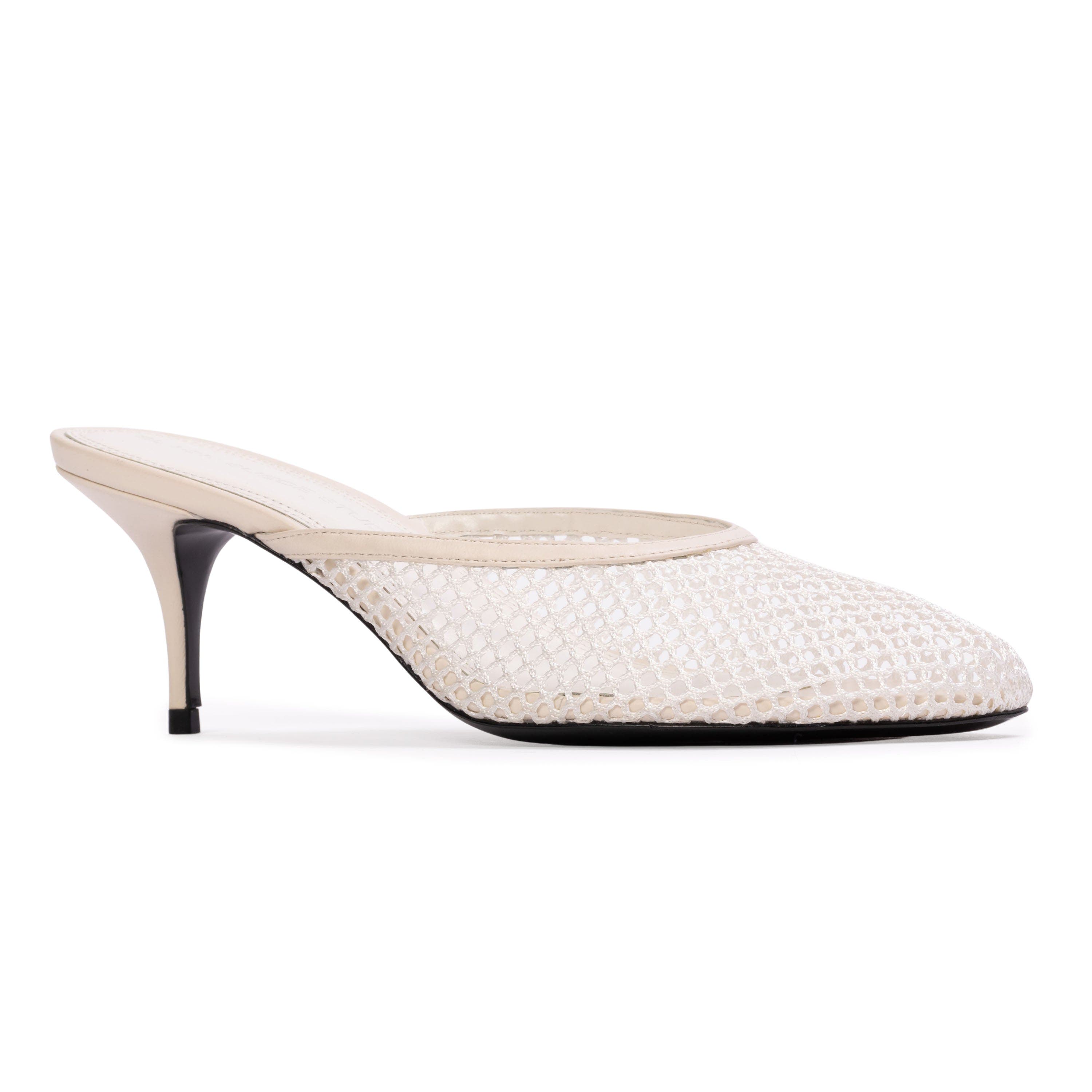 BLACK SUEDE STUDIO Giuly 65 Mule, Alternate, color, Coconut Leather/Mesh