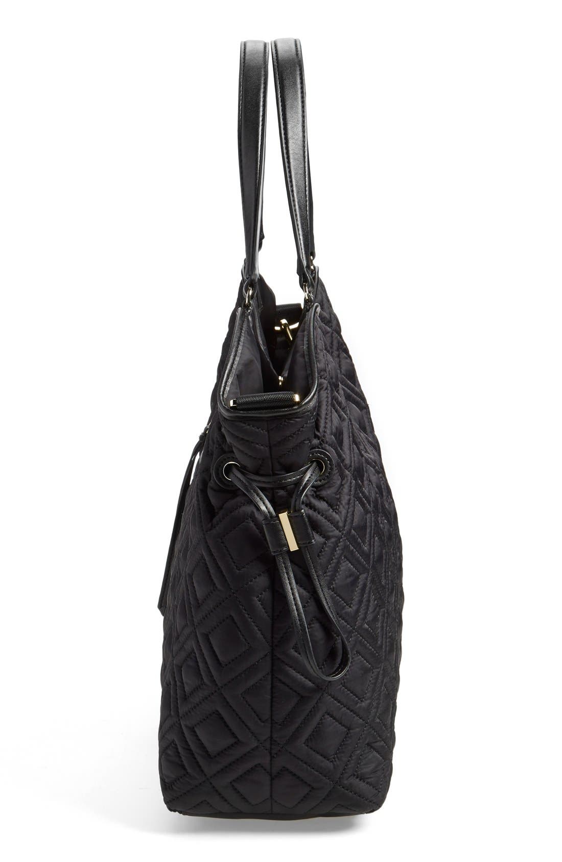 Tory Burch Quilted Slouchy Baby Bag, Alternate, color, 